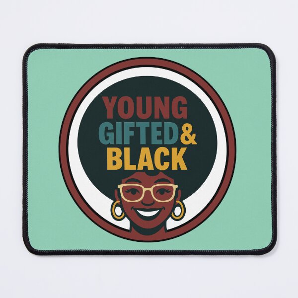 Item preview, Young Gifted & Black | Empowerment Afrocentric Pride Design designed and sold by XenoFinalDawn Shop.