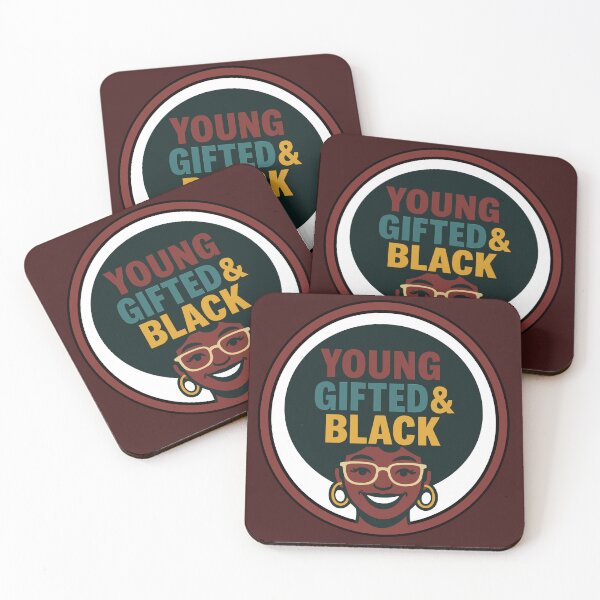 Item preview, Young Gifted & Black | Empowerment Afrocentric Pride Design designed and sold by XenoFinalDawn Shop.