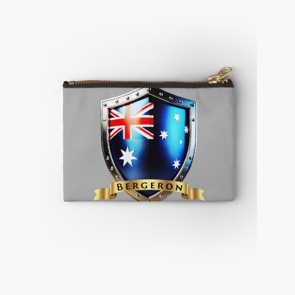 Item preview, Bergeron Family Australia Shield, Heritage Crest of Pride designed and sold by Highlandkings.