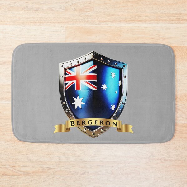 Item preview, Bergeron Family Australia Shield, Heritage Crest of Pride designed and sold by Highlandkings.