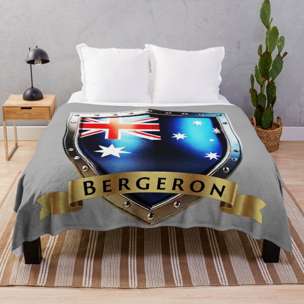 Item preview, Bergeron Family Australia Shield, Heritage Crest of Pride designed and sold by Highlandkings.