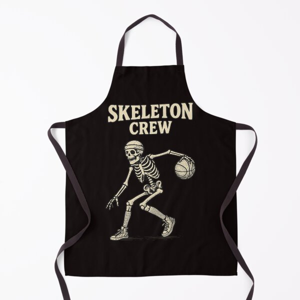 Item preview, Skeleton Crew – Retro Basketball Skeleton designed and sold by FrameFlow.