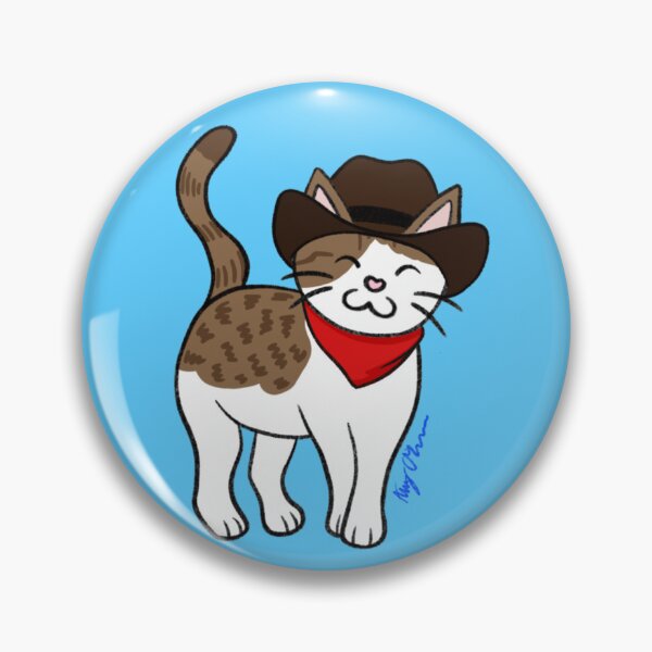Item preview, Cowboy Cat designed and sold by CraftsbyAmy.