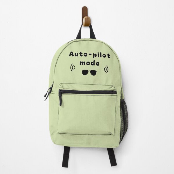 Item preview, Auto-Pilot Mode – Low Battery Club Meme Design designed and sold by mintmono-studio.