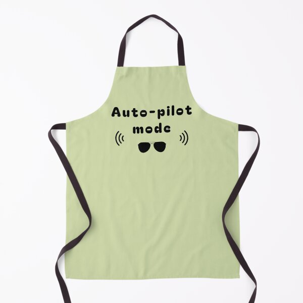 Item preview, Auto-Pilot Mode – Low Battery Club Meme Design designed and sold by mintmono-studio.