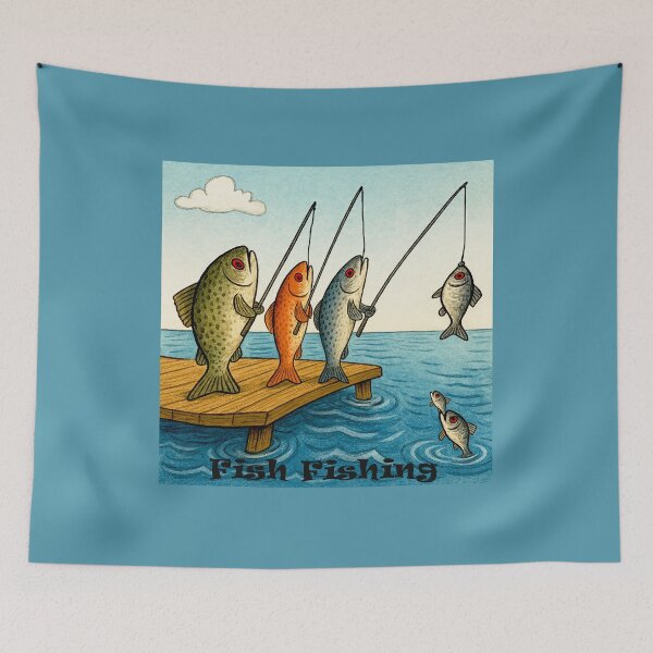 Item preview, Fish Fishing designed and sold by CarolM.