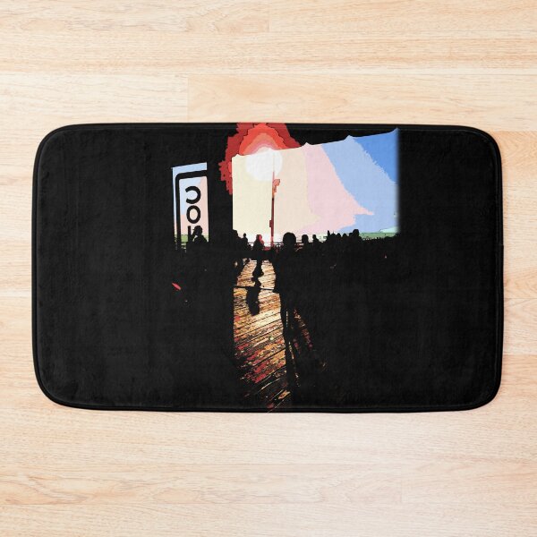 Item preview, Looking Out at Santa Monica Pier designed and sold by The-Glass-Eye.