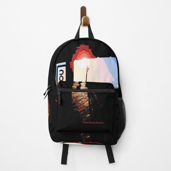 Item preview, Looking Out at Santa Monica Pier designed and sold by The-Glass-Eye.