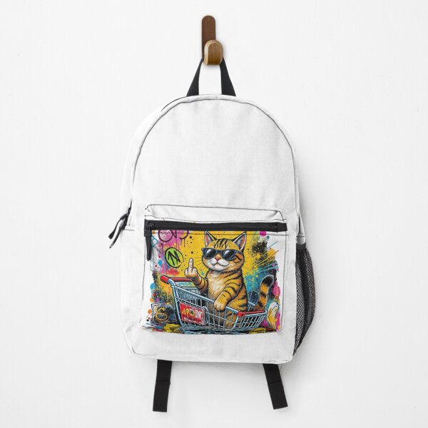 Artikelvorschau, Katze MittelfingerStreet Art Katze entworfen und verkauft von Uglyandcute.