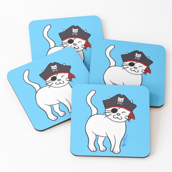 Item preview, Pirate Cat designed and sold by CraftsbyAmy.