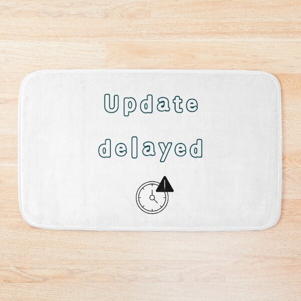Item preview, Update Delayed – Low Battery Club Series designed and sold by mintmono-studio.
