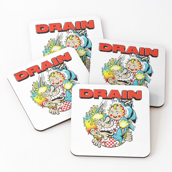 Item preview, Drains Band Cartoon Ices Creams Sharks Attacks designed and sold by Stanlylived.