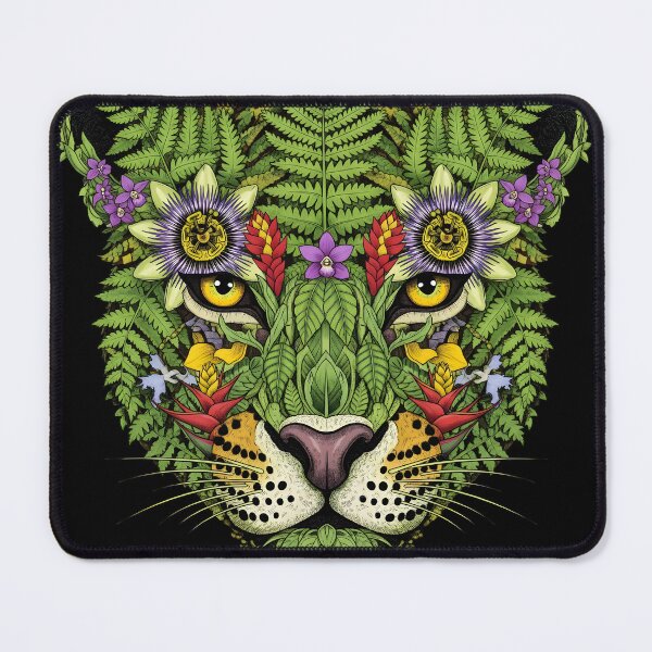 Item preview, Tropical Jaguar – Botanical Illustration of Brazil’s Jungle designed and sold by AV.