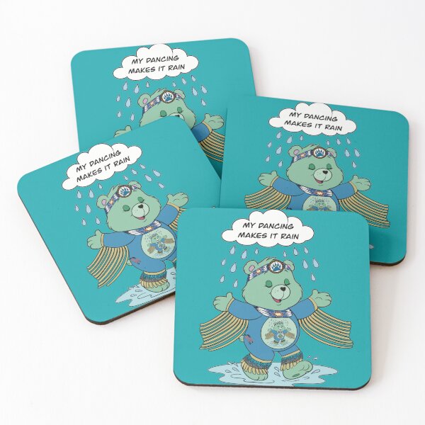 Item preview, Rain Dance Bear w/PG Energy Slogan designed and sold by RBC-Native.