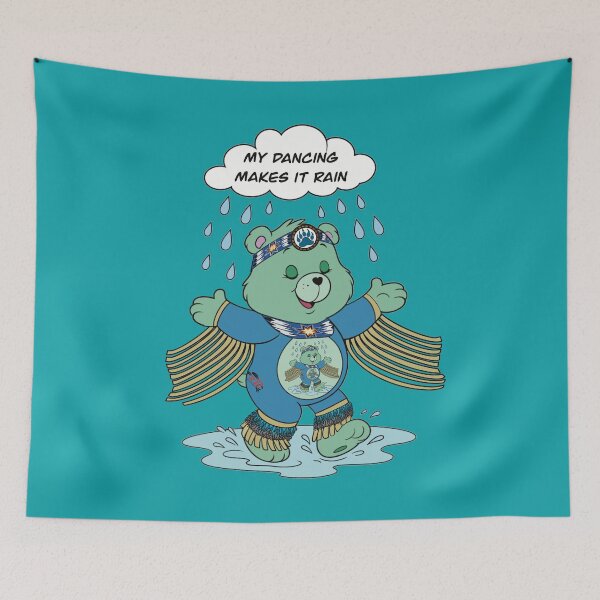 Item preview, Rain Dance Bear w/PG Energy Slogan designed and sold by RBC-Native.