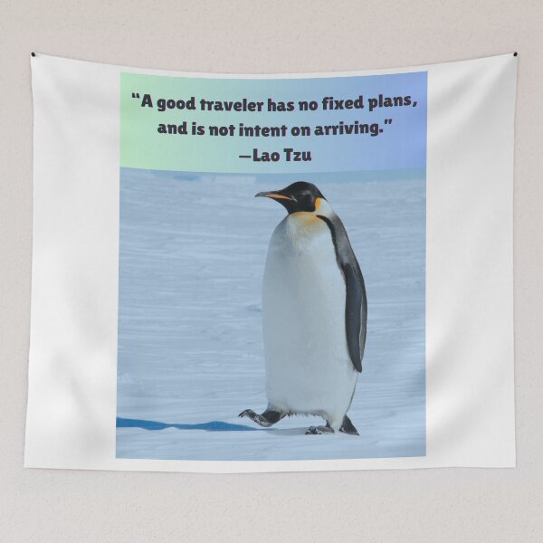 Item preview, A Good Traveler Has No Fixed Plans designed and sold by Planet Agora.