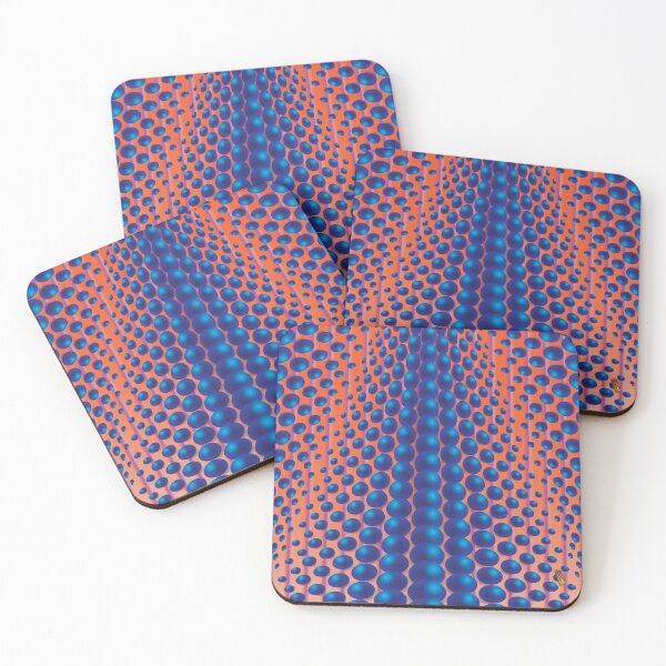 Item preview, Halftones Pattern Blue Dots designed and sold by TyBrockDesigns.