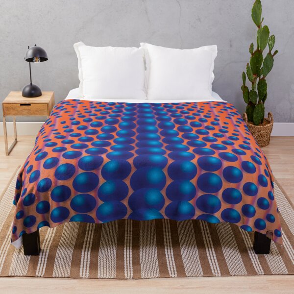 Item preview, Halftones Pattern Blue Dots designed and sold by TyBrockDesigns.