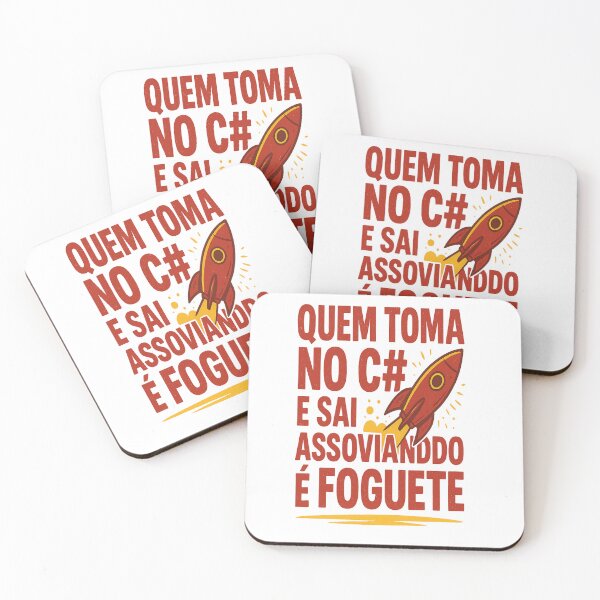 Item preview, Quem toma no c# e sai assoviando é foguete designed and sold by CariocaExpress.