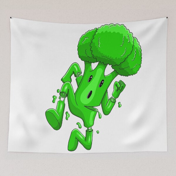 Item preview, Brocules – Dancing Broccoli Character designed and sold by mikemike33.