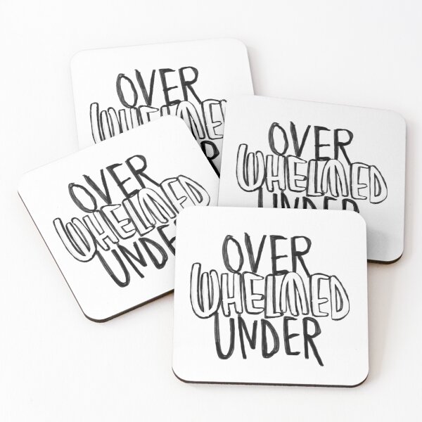Item preview, Overwhelmed, underwhelmed or whelmed designed and sold by badlydrawnbabe.