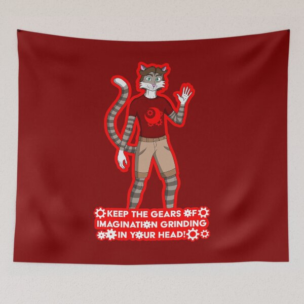 Item preview, Gary the cat designed and sold by Crunchy Gears.