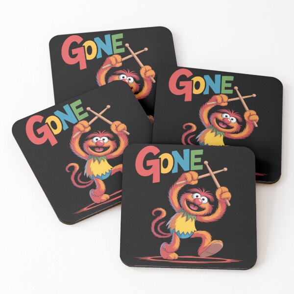 Item preview, Mup.pets Animal Drummer Gones Rock Band designed and sold by Stanlylived.
