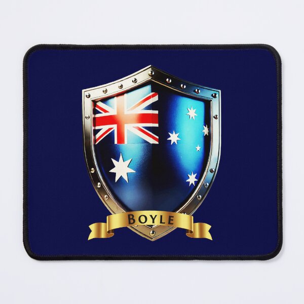 Item preview, Boyle Family Australia Shield. Heraldry Crest of Honour designed and sold by Highlandkings.