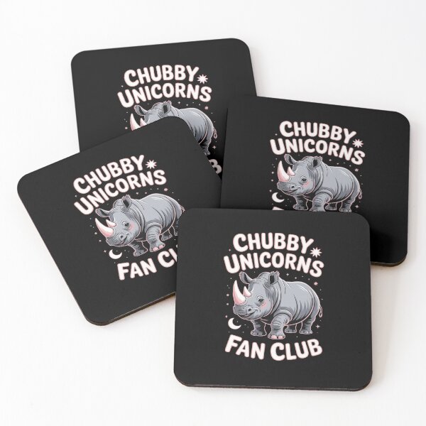 Item preview, Chubby Unicorns Fan Club designed and sold by purepisces.