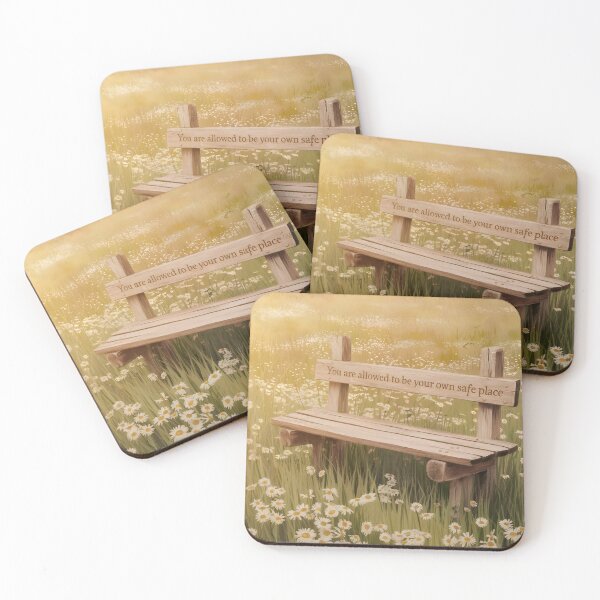 Item preview, You Are Allowed To Be Your Own Safe Place, Self Care Quote, Art Therapy designed and sold by MoMidoStore.