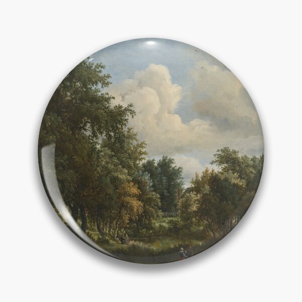 Item preview, A Wooded Landscape by Meindert Hobbema designed and sold by Deanmindvortex.