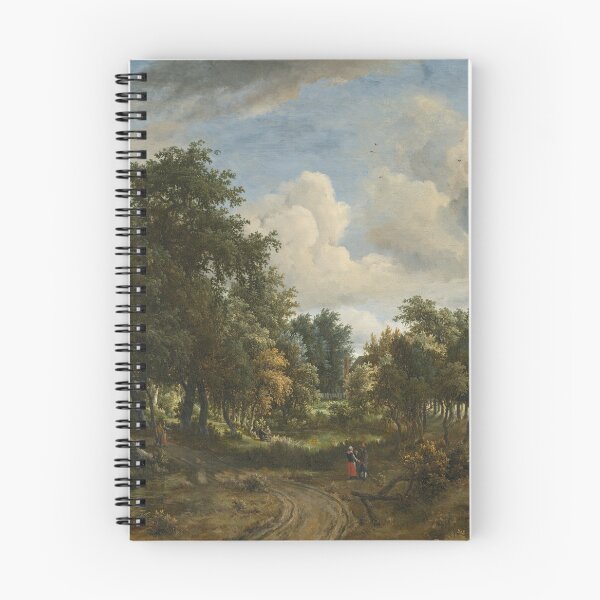 Item preview, A Wooded Landscape by Meindert Hobbema designed and sold by Deanmindvortex.
