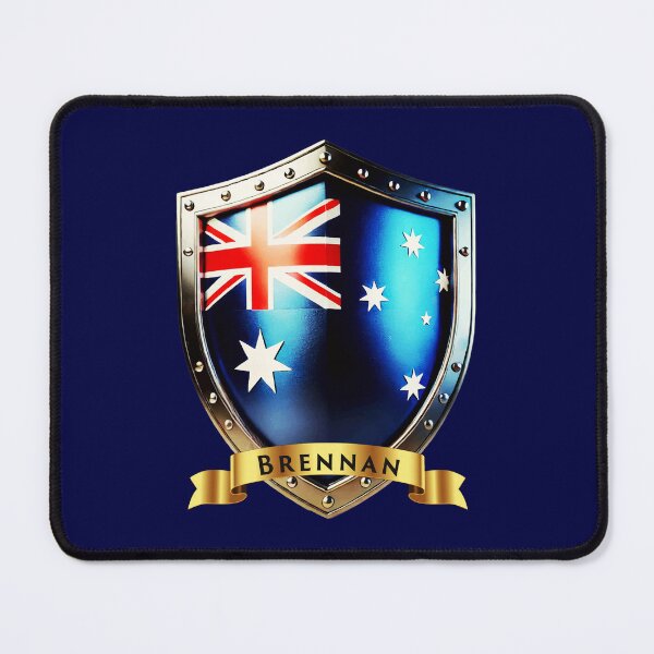 Item preview, Brennan Family Australia Shield. Heritage Crest Emblem designed and sold by Highlandkings.