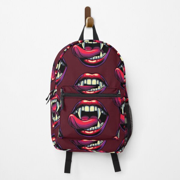 Item preview, Vampire Lips with Tongue Licking Its Fang designed and sold by Ghost on Toast.