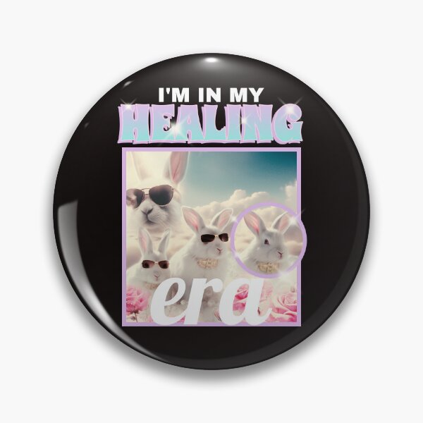 Item preview, I'm In My Healing Era – Bunny Squad Self-Care designed and sold by PicklesPrintsCo.