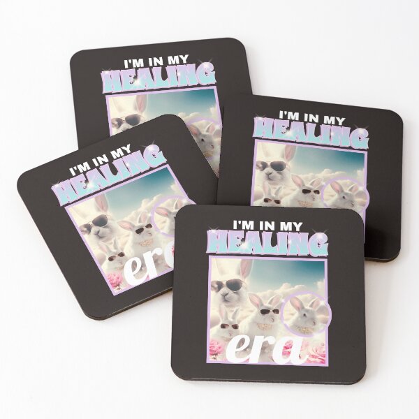 Item preview, I'm In My Healing Era – Bunny Squad Self-Care designed and sold by PicklesPrintsCo.