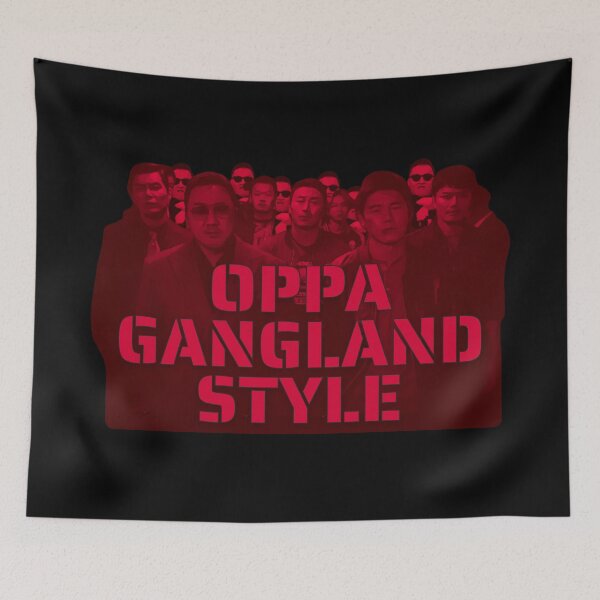 Item preview, Oppa Gangland Style K Pop Korean Film Mashup designed and sold by UNK-Fatigues.