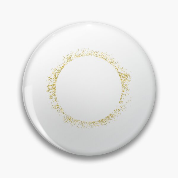 Item preview, Gold Distressed Circle Cut Out Graphic designed and sold by THP Creative.