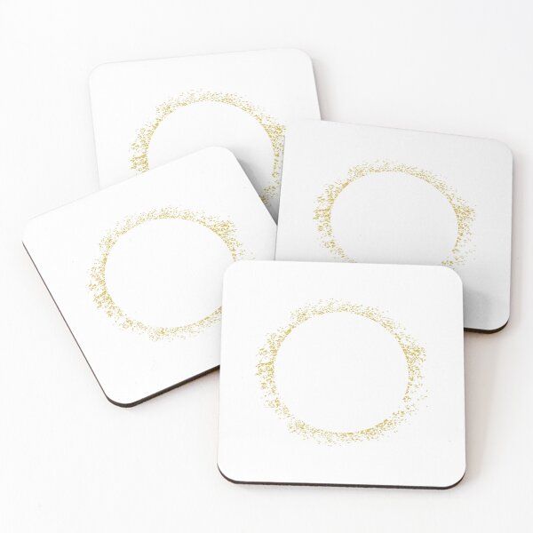 Item preview, Gold Distressed Circle Cut Out Graphic designed and sold by THP Creative.