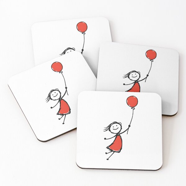 Aperçu de l'œuvre Fille avec ballon créée et vendue par Newrealis.