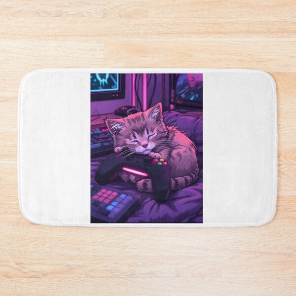 Item preview, Gamer Cat Nap designed and sold by FitEnvy.