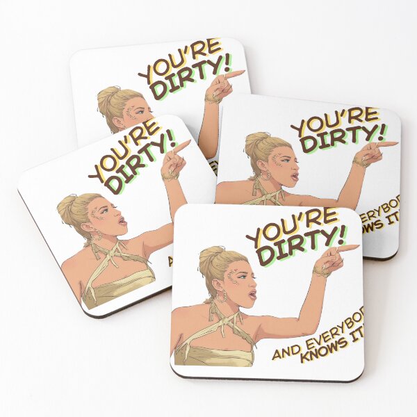 Item preview, You're Dirty ! And Everybody Knows It!  designed and sold by Box Box Shop.