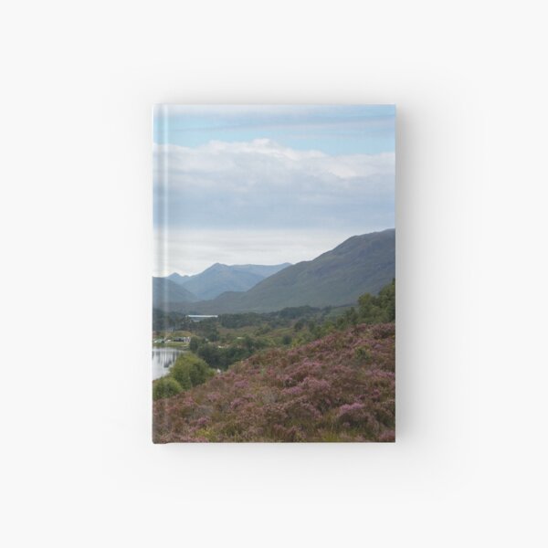 Look West from Loch Affric Hardcover Journal