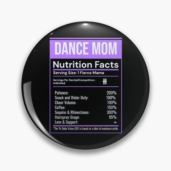 Item preview, Dance Mom Nutrition Facts designed and sold by ash + orbit co..