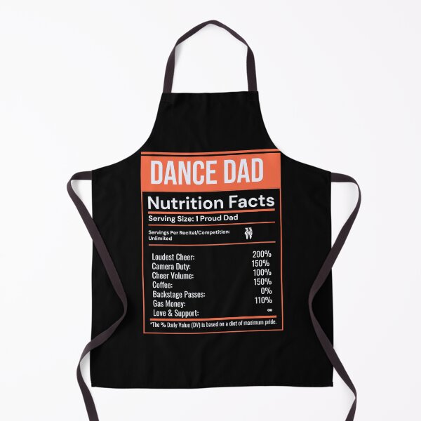 Item preview, Dance Dad Nutrition Facts designed and sold by ash + orbit co..