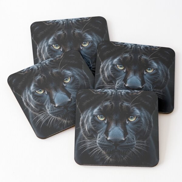 Item preview, Mesmerizing Stare of a Black Panther designed and sold by Savannah Gibbs.