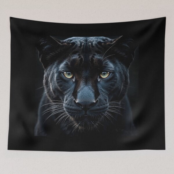 Item preview, Mesmerizing Stare of a Black Panther designed and sold by Savannah Gibbs.