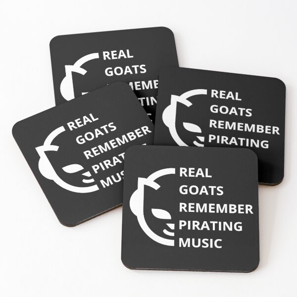 Item preview, Real GOATs Remember Pirating Music designed and sold by Dragon Space.