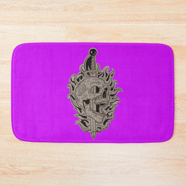 Item preview, skull with sword drawing designed and sold by pksart1.