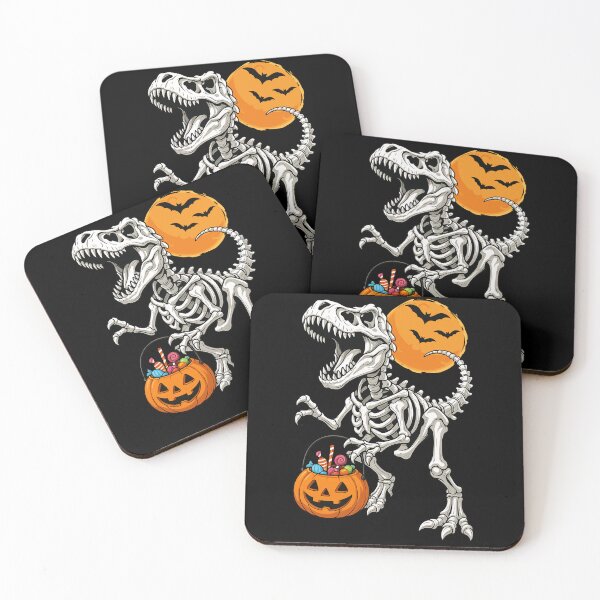 Item preview, Dinosaur Trex Pumpkin Skeleton Animal Lover Halloween Boys Girls Kids designed and sold by rafaeltto.